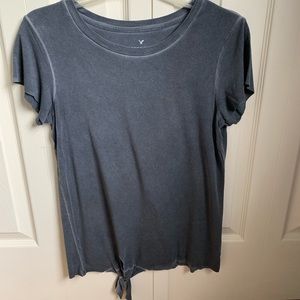 American Eagle Soft and Sexy Gray Tee